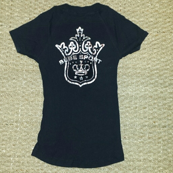Bebe Sport Black crown shirt - Picture 1 of 4